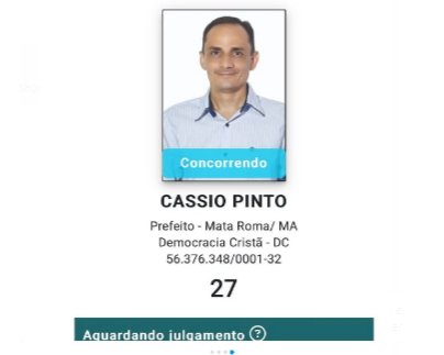 Nas eleições deste ano em Mata Roma teremos três candidatos a prefeito - Eleições 2024.