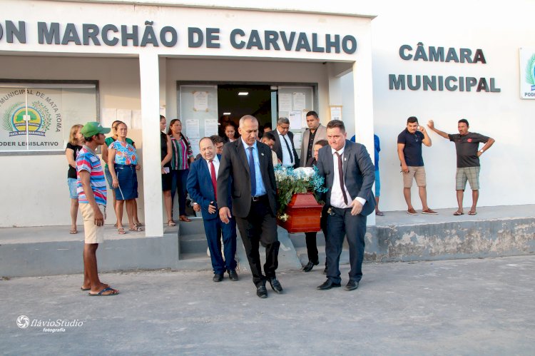 Registros  Fotográficos  da solenidade fúnebre ao  ex- vereador e ex-presidente , Sr. Edvan Alves Barbosa aos 14 de setembro de 2024 na Câmara Municipal de Mata Roma - MA