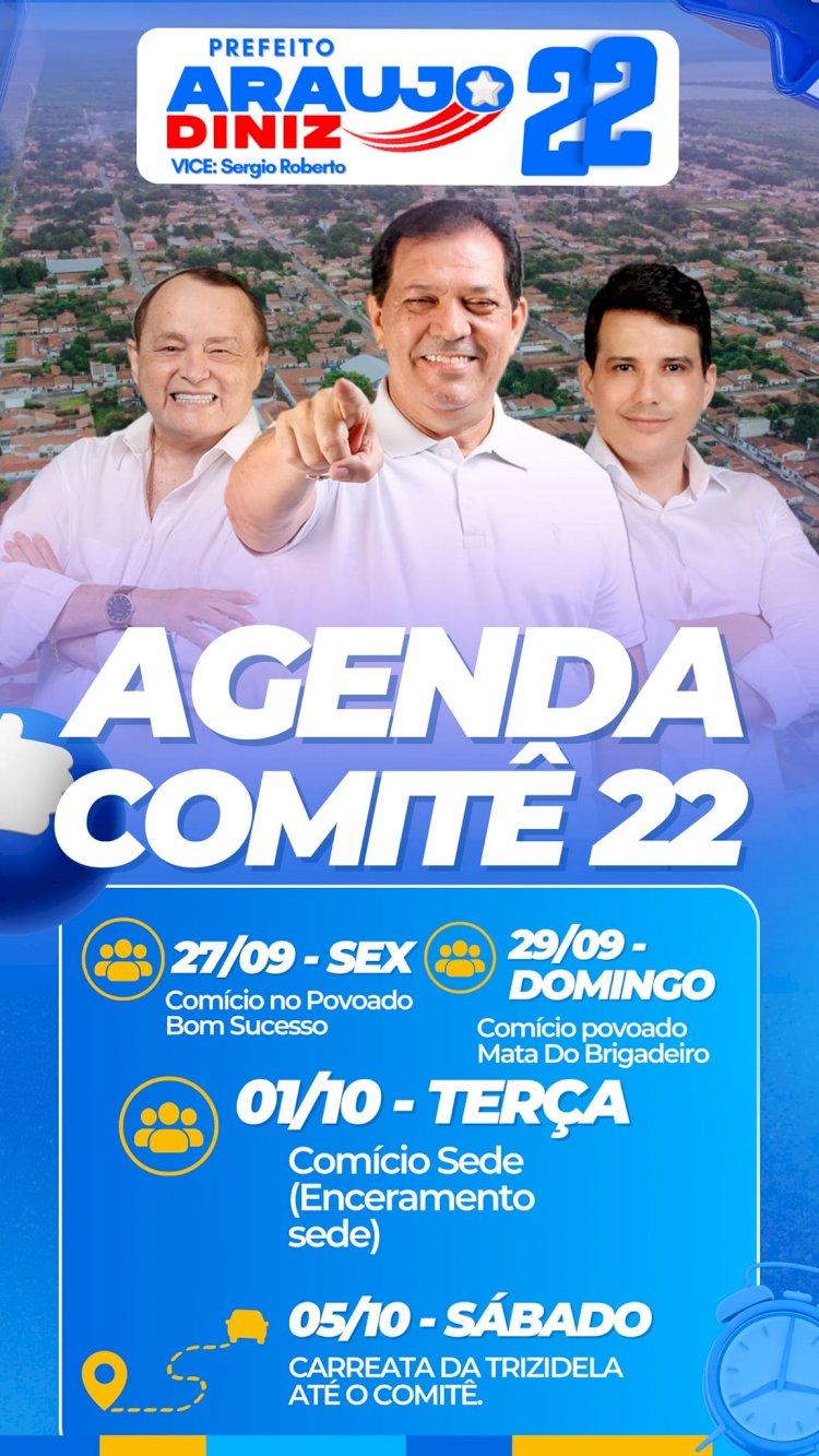 Agenda Comitê do Grupo Político Paulo Neto