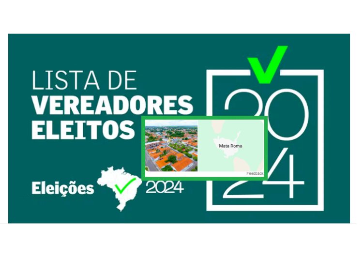 Lista de vereadores eleitos nas eleições 2024 conforme resultados publicados no site do TSE aos 06 de outubro de 2024 após as 19 horas