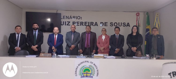 Camara Municipal realizou a 118ª Sessão Ordinária aos 25 de outubro de 2024